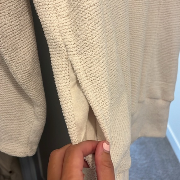 Free People. Beach. Small sweater dress. Tan - Picture 2 of 3